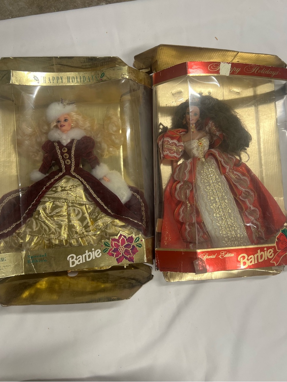 Vintage happy Holiday Barbie bundle